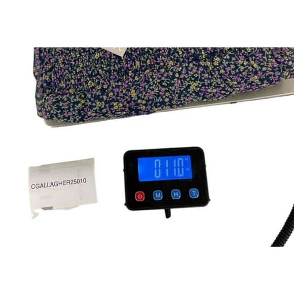 Boden Womens Smocked Yoke Dress UK 12 US 8 Multi Floral Puff Sleeve D0401 NWT - Picture 14 of 14